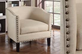 Builddirect Best Master Furniture Vanilla Arm Chair With Nailheads Best Master Furniture Accent Chairs Accent Chairs For Living Room