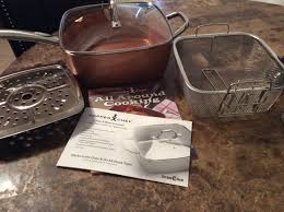 Get Cooking With The Copper Chef Square Pan The Review Chic What kind of utensils should i use with copper chef cookware? cooking with the copper chef square pan
