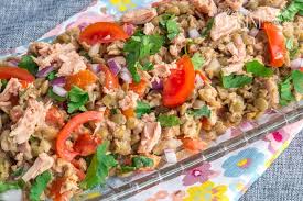 Salade Froide Aux Lentilles Verts Amour De Cuisine Recette Salade Froide Recette Salade Froide Recettes De Cuisine