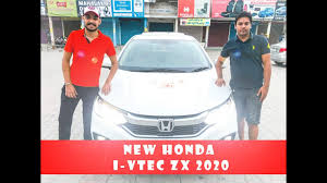 Обзор honda clarity plug in hybrid. New Honda I Vtec Zx Cvt 2020 Jsingh Car Vlogs Youtube