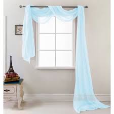 The difference between a scarf and a valance, however, is that a scarf appears to have been gracefully draped across the rod instead of hung, lending the window an ethereal quality. Window Scarves Wayfair