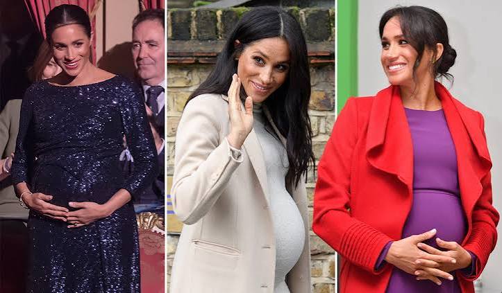 Meghan Markle uses clever styling tricks to show off baby bump - Extra.ie