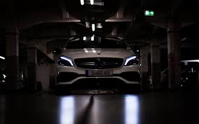 تحميل خلفيات مرسيدس بنز A45 Amg المصابيح الأمامية 2017 السيارات