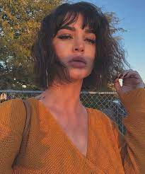 45 Popular Short Messy Hairstyles 2019 Short Haircuts With Bangs Short Hair With Bangs Hair Styles