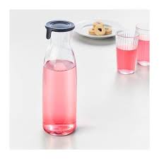 Vardagen Carafe With Lid Clear Glass Ikea Clear Glass Carafe Glass