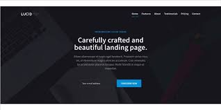 Each template comes with media graphics, which you can later use for … Lucid Free Bootstrap Landing Page Template Bypeople