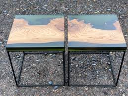 Check spelling or type a new query. Elm And Green Resin Side Table Pair Rooso Designs