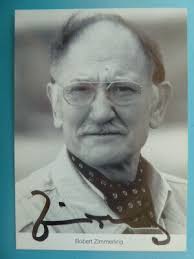 ke- Robert Zimmerling † 2005 (Hubert Koch), original "Lindenstraße" Karte