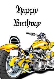 To further personalize your free 21st birthday invitation template, you may add texts and elements to match your message. Motorbikes Printable Birthday Cards Printbirthday Cards
