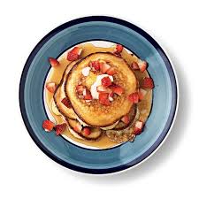 Strawberry Griddle Cakes Griddle Cakes Food Best Breakfast Recipes