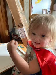 Estella Patrick was born with Spina Bifida. Fortunately she was able to  have corrective surgery when she was 3 months old