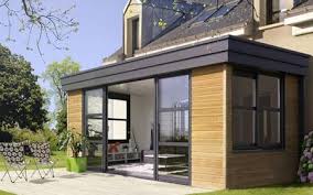 veranda architecturale une veranda en bois et aluminium renoval veranda veranda design extension maison bois extension maison