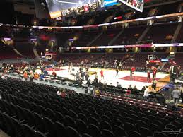 Rocket Mortgage Fieldhouse Section 106 Cleveland Cavaliers