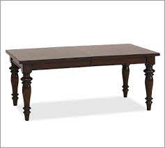 Stöbern sie durch beliebte & nachhaltige modemarken. Pottery Barn Montego Turned Leg Dining Table Copycatchic