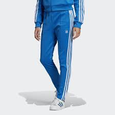 Black And Gold Adidas Pants Women S Sst Track Pants Bluebird Ed7574 Track Pants Women Blue Adidas Track Pants