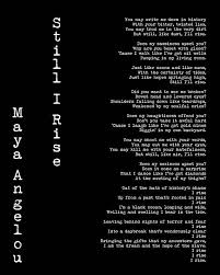 Her resilience is compared to the very air that surrounds humanity. Still I Rise Maya Angelou Art Print Female Bedroom Feminist Etsy Maya Angelou Verses About Confidence Maya Angelou Poems