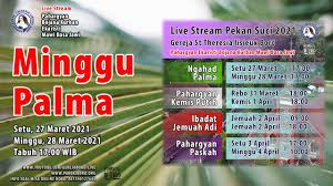 Jadwal misa kamis putih 1 april 2021. Zlt Wwkonzts M
