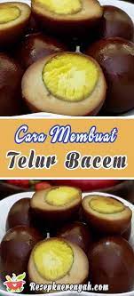 Telur merupakan sumber protein yang baik. Resep Membuat Telur Bacem Nikmat Dan Praktis