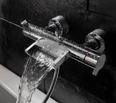 Mitigeur Thermostatique De Baignoire Open Chrome Leroy Merlin