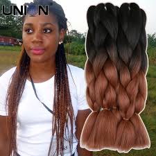 Find many great new & used options and get the best deals for freetress equal jamaican twist marley braid synthetic kinky braiding hair at the best online prices at ebay! Aliexpress Com Buy Marley Braid Hair Blacktwo Tone Ombre Kanekalon Crochet Braiding Hair Box Braids Senegalese T Ombre Braid Hair Styles Marley Braiding Hair