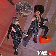TASM2 / Deadpool 2: Who's winning this coin toss, Felicia or Domino? ( WolfWhistle3D) : r/BlackCat