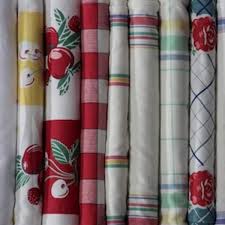 Here are the materials you will need: The Best Fabric For Making Your Own Easy Kitchen Towels And Napkins Kitchn