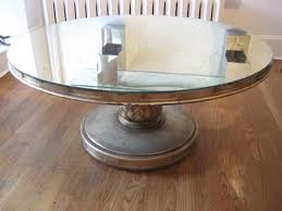 Your best option for cleaning glass coffee tables is to use a specialized glass cleaner that won't leave streaks or smudges. Silver Leaf Coffee Table With Mercury Glass Mirror 1stdibs Com Mercury Glass Mirror Mercury Glass Vintage Side Table