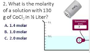 Maybe you would like to learn more about one of these? Concentration Molarity Remote Lab