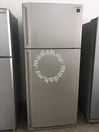 .penjualan sebuah peti ais dua tingkat berjenama sharp itu berikutan harganya yang murah. Sharp Inverter Double Door Fridge Peti Ais Recon Home Appliances Kitchen For Sale In Others Kuala Lumpur Mudah My