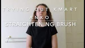 Kmart 19 Anko Straightening Brush Review Youtube