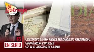 El senador iván darío agudelo, un reconocido político antioqueño, empezó a promover al exministro alejandro gaviria como candidato presidencial para estos comicios. Alejandro Gaviria Piensa Ser Candidato Presidencial Y Se Va El Director De La Dian Youtube