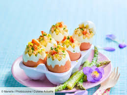 Recette Entree De Paques Oeuf Mimosa Au Crabe Ingredients 6 Personnes 6 œufs 1 Jaune 1 Cuil A Cafe D En 2020 Oeuf Mimosa Oeufs Mimosa Recette Entree De Paques