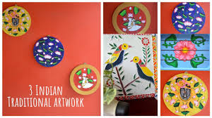 Contact verified wall decor manufacturers, wall decor wholesalers, wall decor exporters, retailers, traders in india. 3 Indian Traditional Artwork Diy Wall Art Best Out Of Waste Craft Ideas Diy Home Decor Pichwai Art Youtube