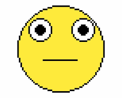 This clipart image is transparent backgroud and png format. The Confused Face Pixel Art Circle Transparent Png Download 243006 Vippng