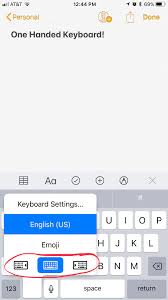 You have the option of changing keyboard in iphone to type more efficiently. Tips And Tricks Ios 11 S One Handed Keyboard On Iphone Ipad Insight