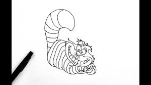 Dessin chat simple illustration minimale du chat dormant dessin à brosses à l encre stylisée this dessin chat simple graphic has 11 dominated colors, which include it makes so beautiful color. Comment Dessiner Le Chat Cheshire Alice Au Pays Des Merveilles Youtube