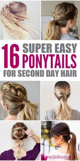 These hair styles are perfect for when you need a new way to jazz up your hai. Easy Ponytails To Try This Summer See Mama Go