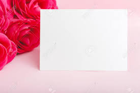 Messaging stay connected with your guests through. Flowers Mockup Congratulation Wedding Invitation Card In Bouquet Of Pink Red Roses On Pink Background White Blank Card With Space For Text Frame Mock Up Spring Festive Flower Concept Gift Card Stock