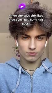 When She Wants A Boy with Fluffy Hair