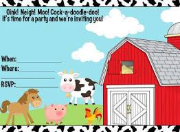 Free Farm Animals Party Printables Farm Animals Birthday Party Farm Animals Birthday Party Invitations Farm Animal Birthday