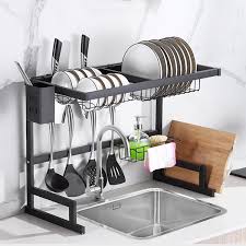Maybe you would like to learn more about one of these? Pinpinfamily 201 Stainless Steel Drying Racks Metal Sink Dish Drainer Rack Over The Sink Dish Rack Kitchen Storage Buy Over The Sink Dish Rack Over The Sink Dish Drainer Rack Stainless Steel Over
