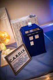16 Surprisingly Lovely Geek Chic Wedding Ideas Card Box Wedding Doctor Who Wedding Card Box Wedding Diy