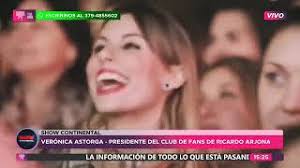 Veronica Astorga, presidenta del club de fans de ‪@ArjonaOficial‬ en  Corrientes