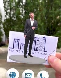 You could take the pictures yourself but, then you would have to crop them. Augmented Reality Business Cards Reality X Media