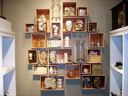 Creative Tips For Displaying Collections With Style Displaying Collections Diy Wall Shelves Wooden Wine Crates