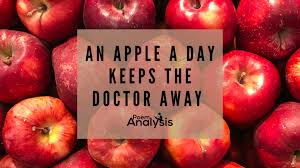 5 or fewer posts per day, please. An Apple A Day Keeps The Doctor Away Poem Analysis