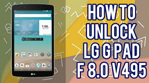 Request at&t lg g pad x 8.0 unlock code now to use on any . How To Unlock Lg G Pad F 8 0 V495 Network Unlocked Bigunlock Com Youtube
