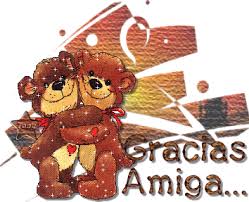 Resultado de imagen de imagenes de gracias amiga