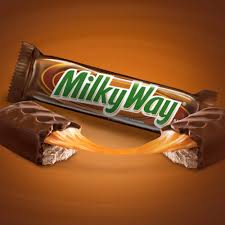 A milky way (mars) is a chocolate bar consisting of a caramel layer and a sticky nougat layer coated with milk chocolate. Amazon Com Milky Way Milk Chocolate Singles Size Candy Bars 1 84 Ounce 36 Count Box Chocolate Bars Grocery Gourmet Food