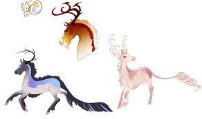 Kirin Concepts By Queerly Deviantart Com On Deviantart Horse Art Fantasy Creatures Fantasy Art